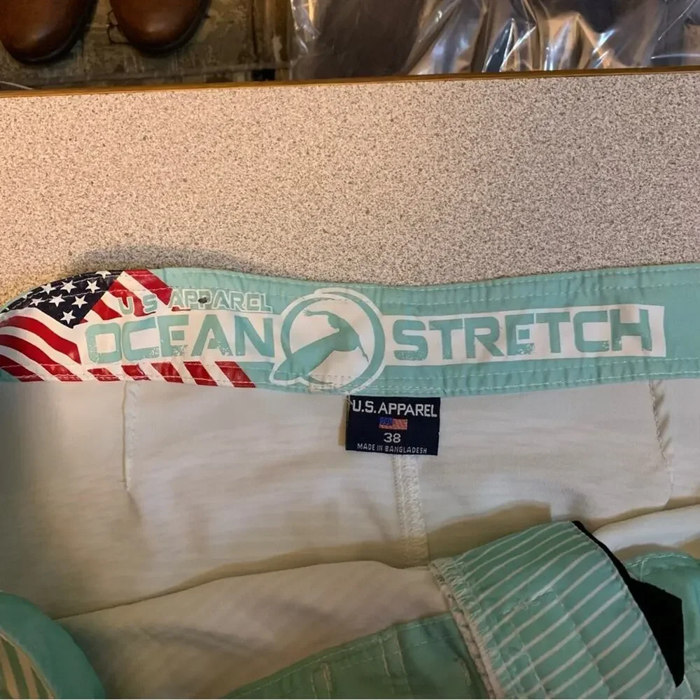 US Apparel Surf Swim Ocean Stretch Shorts. Size 38